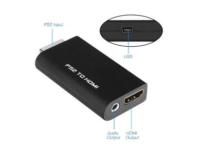 Alfais Ps2 To Hdmi Tv Kablosu Çevirici Dönüştürücü resmi