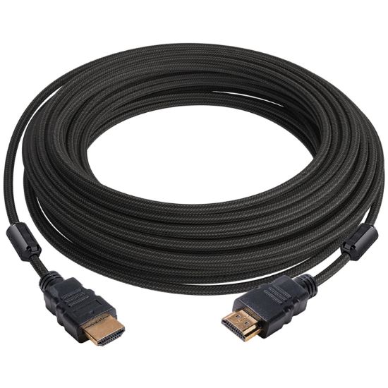 GABBLE HDMI KABLOSU GOLD 1.4V 3D 4K ÖRGÜLÜ 30MT resmi