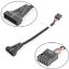 9 Pin USB 2.0 Dişi-19 Pin USB 3.0 Erkek Çevirici resmi