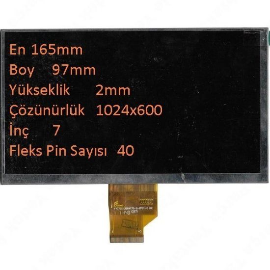 Reeder MRCL-7536 7 İnç HD Lcd Panel resmi