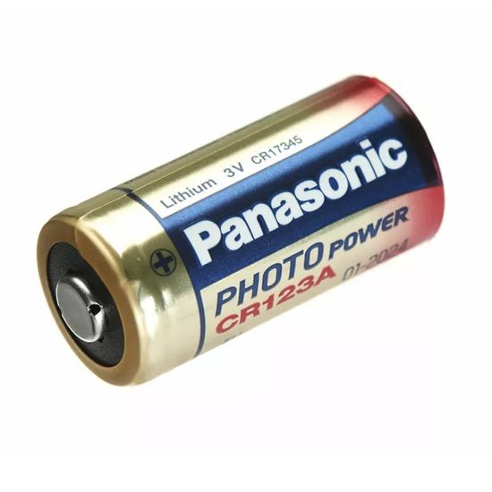 PANASONİC CR123AL/1B 3 VOLT LİTYUM CR123 TEKLİ FOT resmi