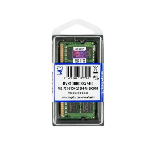 KINGSTON 4GB DDR3 1066 MHz NTB Ram-1.5v resmi