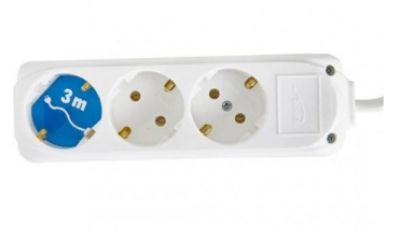 Almera 3lü 5mt Topraklı Priz resmi