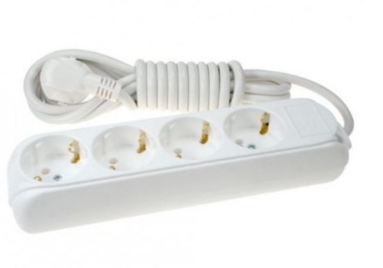 Almera 4lü 3mt Topraklı Priz resmi