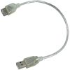 OEM USB UZATMA KABLO ŞEFFAF 40 CM  resmi