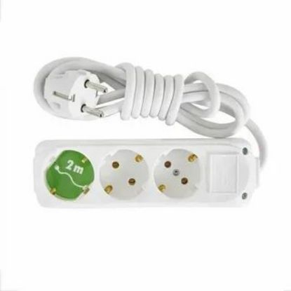 ALMERA 3lü 2mt Topraklı Priz resmi