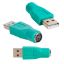 OEM USB PS2 ÇEVİRİCİ USB-ERKEK/PS2-DİŞİ resmi