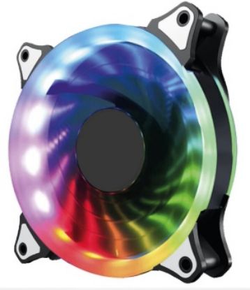 CONCORD 12CM KASA FANI IŞIKLI RAINBOW resmi