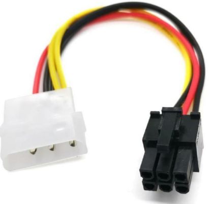 Alfais Molex 4 Pin 6 Pin Pci-e Dönüştürücü resmi