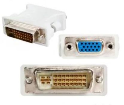 OEM DVI TO VGA 24+5 ÇEVİRİCİ DVI ERKEK-VGA DİŞİ resmi