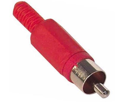 OEM TOS FİŞ PLASTİK ERKEK KIRMIZI resmi