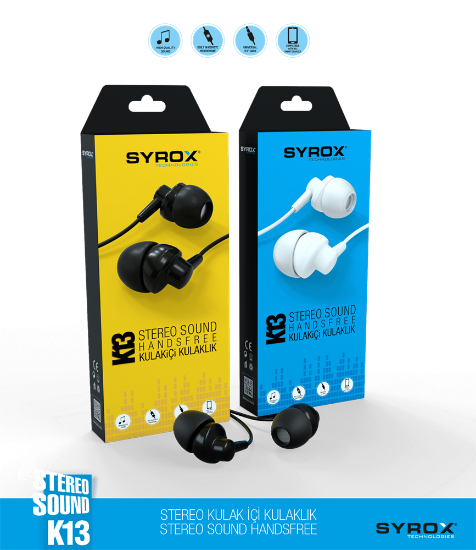SYROX K13 S3/S4 Kulaklık resmi
