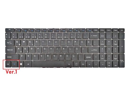 i-Life Zed Air CX3 NTB Klavye/Siyah-TR Ver.1 - 3cm resmi