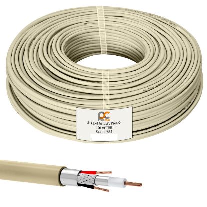 OEM 2+1 (2x0,50 100M CCTV KABLO resmi