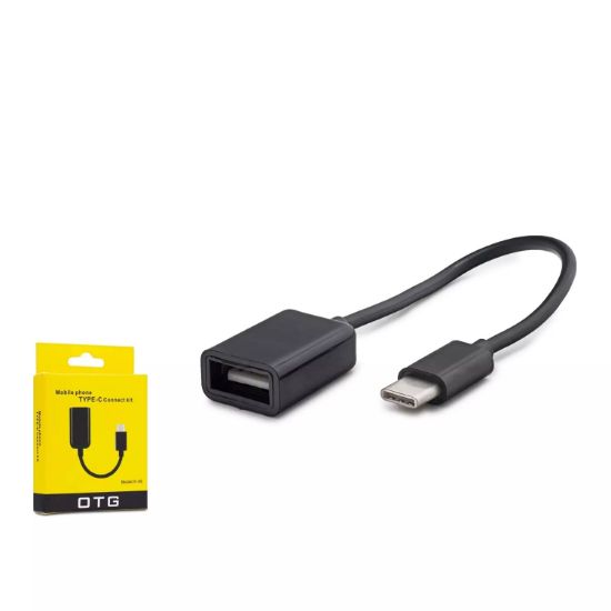 Hadron Hdx1015 Type-C To Usb F Kablo Siyah resmi
