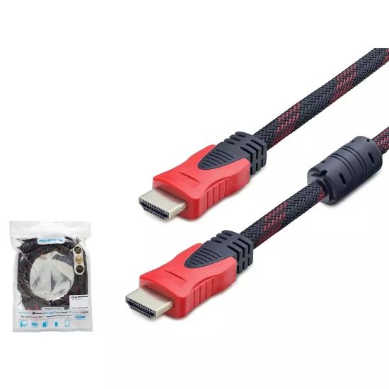 Hadron Hdx2002 Hdmi Kablo Örgülü 5M Siyah resmi