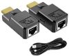 Alfais Hdmi Rj45 Cat5-6 Extender Uzatıcı 60M resmi