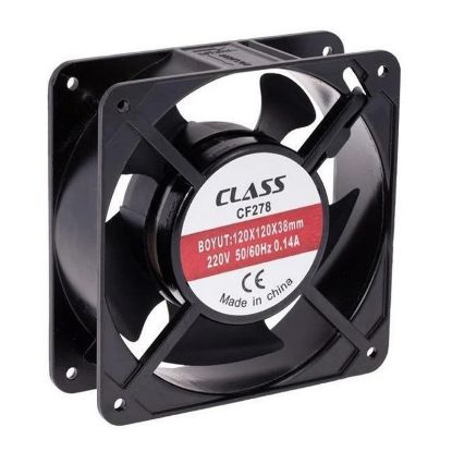 CLASS CF278 120X120X38 220 VOLT AKSİYEL FAN resmi