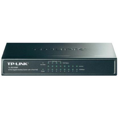 TL-SG1008P 8 Port Gigabit Masaüstü POE Switch resmi