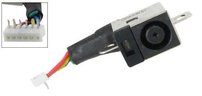 Hp Pavilion dv3000, dv3100,dv3500 NTB JACK KABLOLU resmi