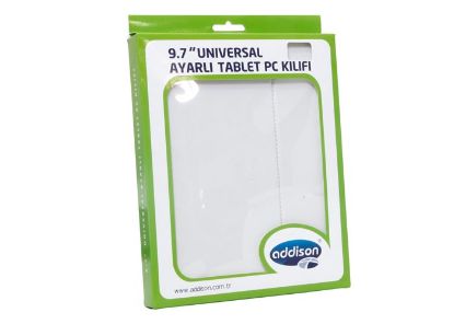 ADDISON IP-395 Beyaz 9.7 Ayarlı ÜNV TABLET PC KILI resmi