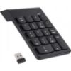 USB NUMPAD KEYPAD NUMERİK KLAVYE USB TUŞ KABLOSUZ resmi