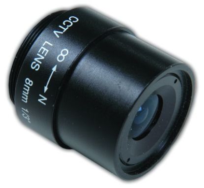 OEM CCTV LENS 8MM 1/3" resmi