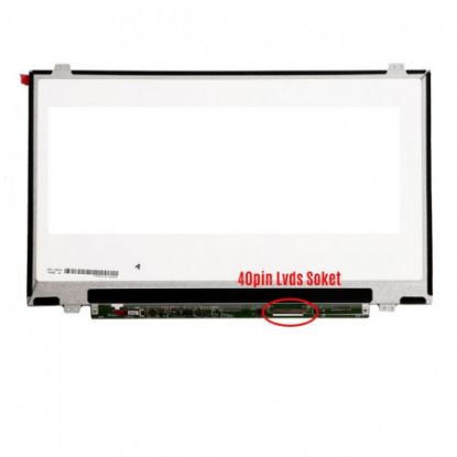 OEM 14.0'' LED 1366 X 768 HD 40PİN SLİM resmi