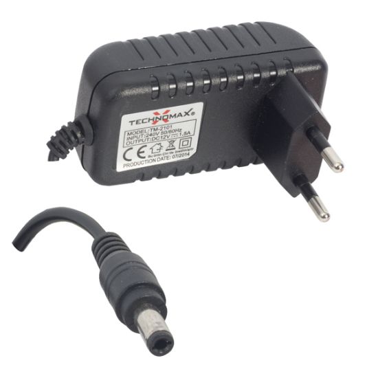 PM 12 VOLT-1.5 AMPER ADAPTÖR 5.5*2.5 UÇ resmi