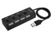 Alfais 4 Port Usb 2.0 Hub Çoğaltıcı Çoklayıcı Anah resmi