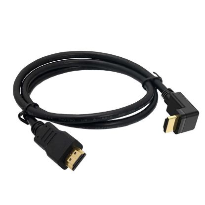 OEM HDMI KABLOSU GOLD 1.4V 3D 4K L TİP 1.5MT resmi