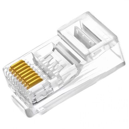 OEM EZ RJ45 CAT5/CAT6 AÇIK UÇLU SOKET 8P/8C KONNEK resmi