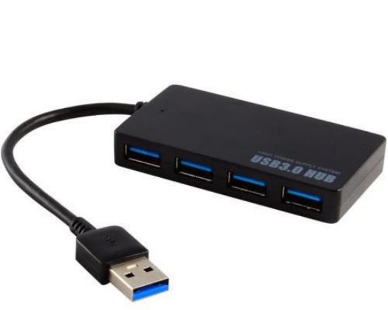 Alfais 4 Port USB 3.0 Hub Çoklayıcı Çoğaltıcı HUB resmi