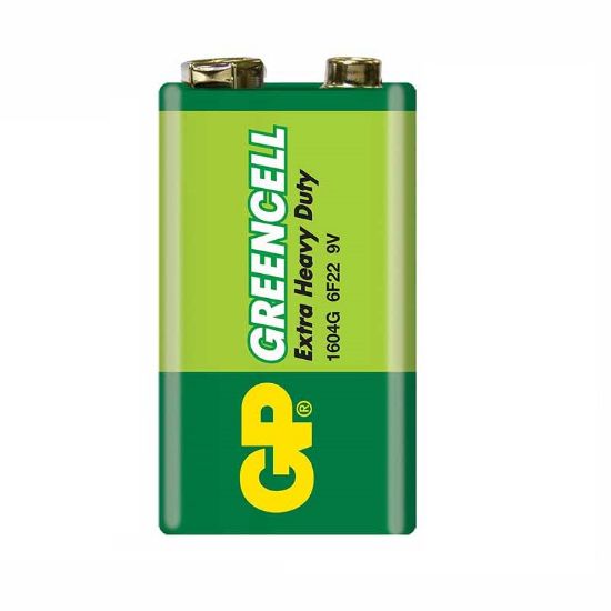 GP 1604G-B GREENCELL 9 VOLT 1 adet resmi