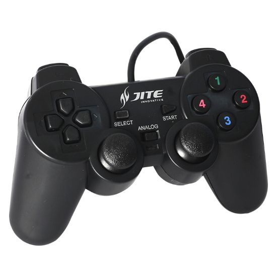 PM USB GAME PAD JOYSTICK ÇİFT TİTREŞİMLİ ANALOG OY resmi