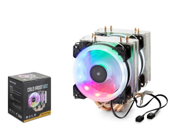 REVENGE CF602 LCYC KULE FAN 2Lİ RGB COLD KULE TİPİ resmi