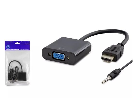 HADRON HDX7806 HDMI TO VGA (PS4) ÇEVİRİCİ POWER resmi