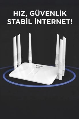 Torima WR50Q Beyaz Kablosuz 300Mbps WiFi Router resmi