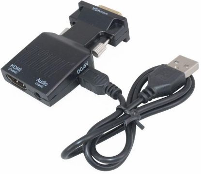 ALFAİS Vga To Hdmi Çevirici Dönüştürücü resmi