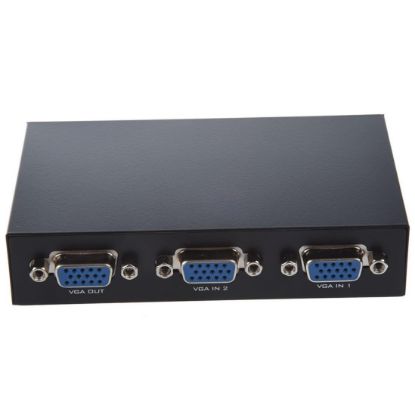 OEM VGA SWITCH ÇOKLAYICI ÇOĞALTICI SPLİTTER 2 PORT resmi