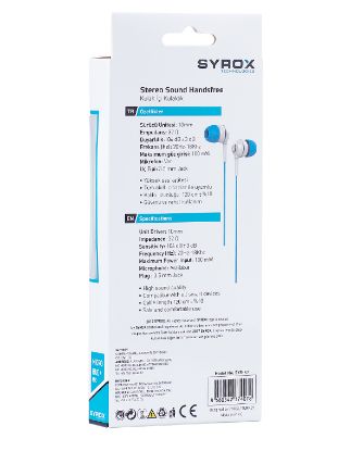 SYROX K7 Stereo Kulaklık (Renkli) resmi
