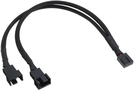 Alfais Fan Çoklayıcı 2 Port Y Pwm 4 Pin Çoklayıcı  resmi