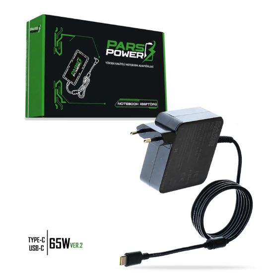 Pars Power 65W USB-C Type-C Adaptör resmi