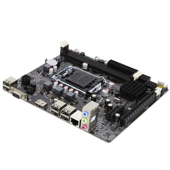 TURBOX H61C HDMI-VGA-SES DDR3 1155P resmi