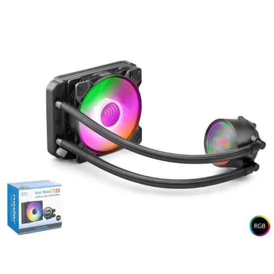 Nodar ND2502 Sıvı Soğutma Fan 120 Argb 12Cm Siyah resmi