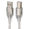 PM 2.0V ŞEFFAF USB YAZICI KABLOSU  1.5mt resmi