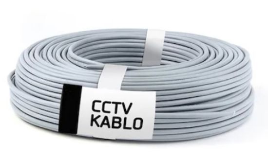 OEM 4+1 2x0,22 mm 100M CCTV KABLO resmi