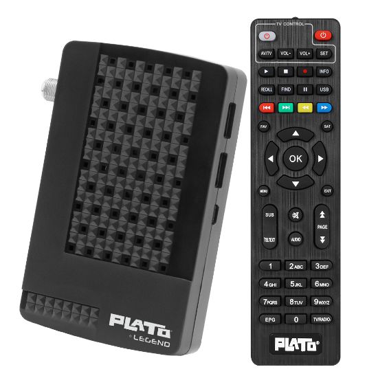 PLATO LEGEND ÇİFT USB'Lİ TKGS'Lİ MINI HD UYDU ALIC resmi