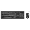 LENOVO LECOO KW200-BK SİYAH KABLOSUZ KLAVYE MOUSE resmi