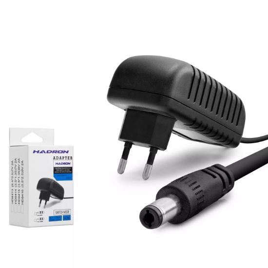 Hadron Tablet ve Modem Adaptörü 9V 2A 5.5*2.5 Siya resmi